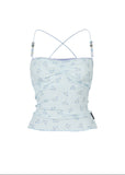 Beaded Floral Strap Camisole Top image 13
