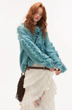 Tassel Sweater Loose Knitted Sweater Top