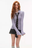 Polo vest sweater and slim fit top