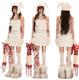 플라워 레이스 캐미솔 셋업