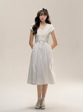 "Afternoon Pearl" long dress