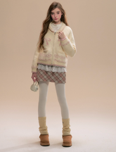 Fair Isle Bow Vintage Cardigan