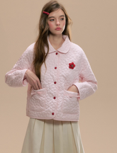 Reversible Quilted Layered Cotton Jacket