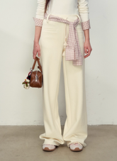 Comfortable girly daily thickened sweatpants