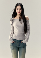 ローズリボン マルチウェアTシャツ