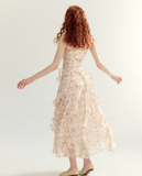 Floral Lace French Slip Dress