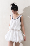 ディソーダー ノースリーブ バブルドレス
