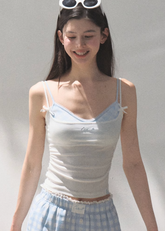 Elastic Lace Strap Lingerie Set