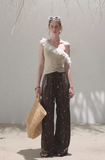 Ruffled Bohemian One-Shoulder Top