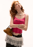 Candy Bow Strap Tank top sleeveless