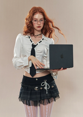 スイート&スパイシー スリムフィット ロングスリーブ トップス