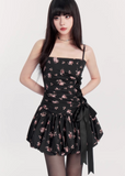 Romantic Slim Fit Puff Vacation Dress
