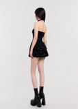 Thorn Heart Ruffle Dres