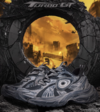 マッドブラック ターボ チャンキースニーカー