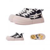 Smiley Sole Thick Platform Shoes