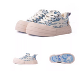 Smiley Sole Thick Platform Shoes