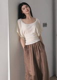 Autumn Drift Wide-Leg Pants