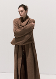 Long Lapel Wool Knit Cardigan – Pre-Fall Layering Edit