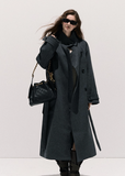 Stand-Collar Wool Coat