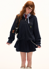 Vintage Logo Hoodie Dress