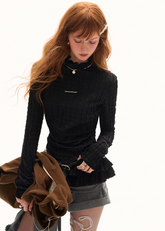 더블 트림 티셔츠