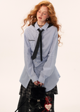 Stripe Bow Shirt