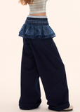 Blue Splice Trousers