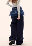 Blue Splice Trousers