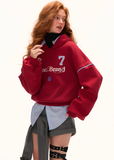 patchwork hooded shirt, women patchwork hoodie, american street style top, hybrid shirt hoodie women, fall winter 2025 fashion women, loose fit jersey sweatshirt, korean streetwear women 2025, casual oversized hoodie outfit, nowa tokyo street fashion