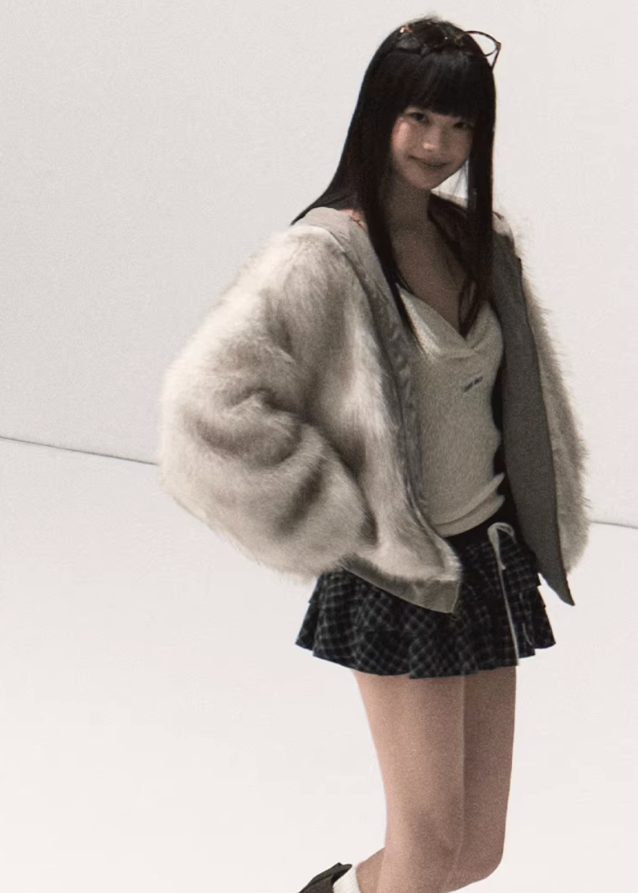 korean eco fur hooded jacket, reversible faux fur coat women, korean thickened winter jacket, seoul fashion fur hoodie coat, korean fluffy outerwear women, reversible warm plush jacket, korean minimal cozy coat, eco-friendly fur jacket women, soft dual-side hooded coat, korean winter street style outfit, reversible fluffy hood coat, trendy faux fur jacket korea, korean winter casual fur hoodie, soft minimalist outerwear, cozy hooded thick fur jacket