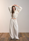 VIA PITTI wide pants, heavy pleat trousers, thick drape pants women, Y2K oversized trousers, high street wide-leg slacks, autumn winter pleated pants, Korean drape trousers, model-off-duty pants, VIA PITTI bottoms, loose fit straight trousers, streetwear wide pants