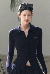 Drifted Crochet Collar Knit