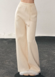 wide leg knit pants women, winter wide trousers women, korean minimal pants, soft knit lounge pants, relaxed fit winter trousers, elegant casual pants women, comfortable women pants, premium knit bottoms, aomalm pants style, understated luxury trousers, loose fit winter pants, modern women knit pants, calm style clothing women, versatile wide leg pants, cozy winter bottoms