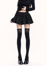 a line mini skirt women, umbrella skirt women, embroidered short skirt, edgy black mini skirt, elastic waist skirt women, puffy mini skirt women, vock skirt style, dark minimalist fashion skirt, safety shorts mini skirt, structured streetwear skirt, alternative fashion bottom women, modern black skirt, controlled silhouette clothing, edgy street mini skirt, sculpted a line skirt