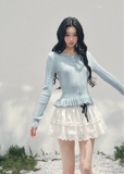 white spring skirt women, french lace skirt, cotton mini skirt women, aomalm skirt style, elegant spring outfit women, feminine white skirt, lightweight lace skirt, refined casual skirt women, korean french style clothing, elastic waist skirt women, spring fashion women skirt, delicate lace detail skirt, modern women skirt, soft a line skirt, everyday elegant skirt