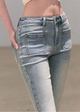 flared jeans women, vintage wash denim, korean fashion denim, spring outfits 2026, casual spring outfits, flare jeans outfit, slim fit flare jeans, minimalist denim style, soft aesthetic outfit, breathable cotton jeans, modern feminine clothing, parisian style clothing, versatile denim pants, chic everyday outfit, calm luxury fashion, relaxed fit denim, light wash jeans women, effortless style jeans, spring wardrobe denim, flattering denim jeans