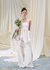 bootcut trousers women, wide leg pants women, korean fashion pants, summer work outfits, work outfits women office, casual work outfit women, aesthetic fashion outfit, modern feminine clothing, parisian style clothing, versatile trousers women, chic everyday outfit, lightweight pants women, minimal style trousers, elegant work outfit, refined casual wear, commuter outfit women, soft drape pants, stylish office outfit, spring wardrobe pants, effortless style trousers