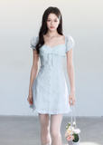 tulip field outfit, flower field outfit, summer 2026 outfits, lace dress women, korean feminine dress, soft girl outfit, romantic dress women, embroidery lace dress, light blue dress outfit, aesthetic fashion dress, feminine korean fashion, spring outfits for women, dreamy outfit women, coquette outfit dress, vacation outfit ideas, elegant summer dress, soft aesthetic clothing, slim fit dress women, korean style dress, delicate summer dress
