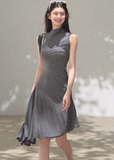 wool dress women, sleeveless midi dress, korean fashion dress, minimal outfit women, effortless outfit ideas, casual elegant dress, modern feminine clothing, parisian style clothing, refined minimal dress, versatile everyday dress, chic daily outfit, calm luxury fashion, lightweight wool dress, clean silhouette dress, timeless fashion dress, elegant work outfit, feminine silhouette dress, simple structured dress, soft drape dress, spring wardrobe dress