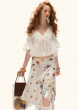 summer top women, puff sleeve top, casual summer outfits women, summer 2026 outfits, korean fashion top, picnic outfit women, brunch outfit women, flower field outfit, loose fit top women, aesthetic outfit women, lightweight summer top, cute summer top, feminine summer outfit, trendy summer top, casual outfit ideas, stylish summer top, breathable top women, layered camisole top, romantic summer outfit, versatile summer top