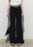 oakmoo pants, modal wide leg pants, black wide leg pants, korean minimal fashion, casual summer pants, soft knit pants women, relaxed wide leg trousers, travel pants women, bare feel pants, quiet luxury casual pants, black lounge pants, effortless summer outfit