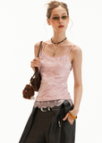 Y2K two-piece top set styled with wide-leg pants