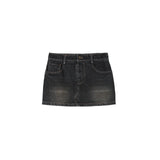 プラッシュパッチワークデニムスーツセット