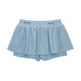 Fake two-piece camisole simple skirt and pants suit