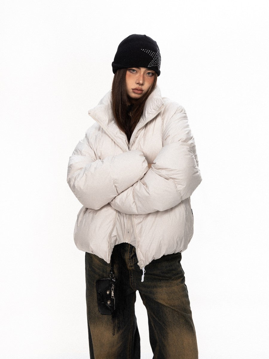 BlackBB - jacket - coat - woman - white - black - nowatokyo