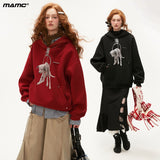 犬のフード付きスウェットシャツゆったりカジュアル長袖