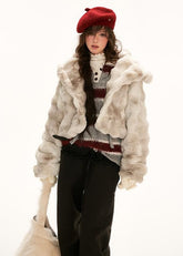 レディース立体ラペルジャケット