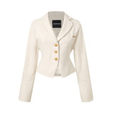 財閥スタイル バットスリーブ スーツセット