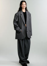 Old Money Shoulder Pad Suit Set