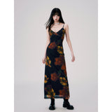 Mesh Slim Fit Suspender Dress